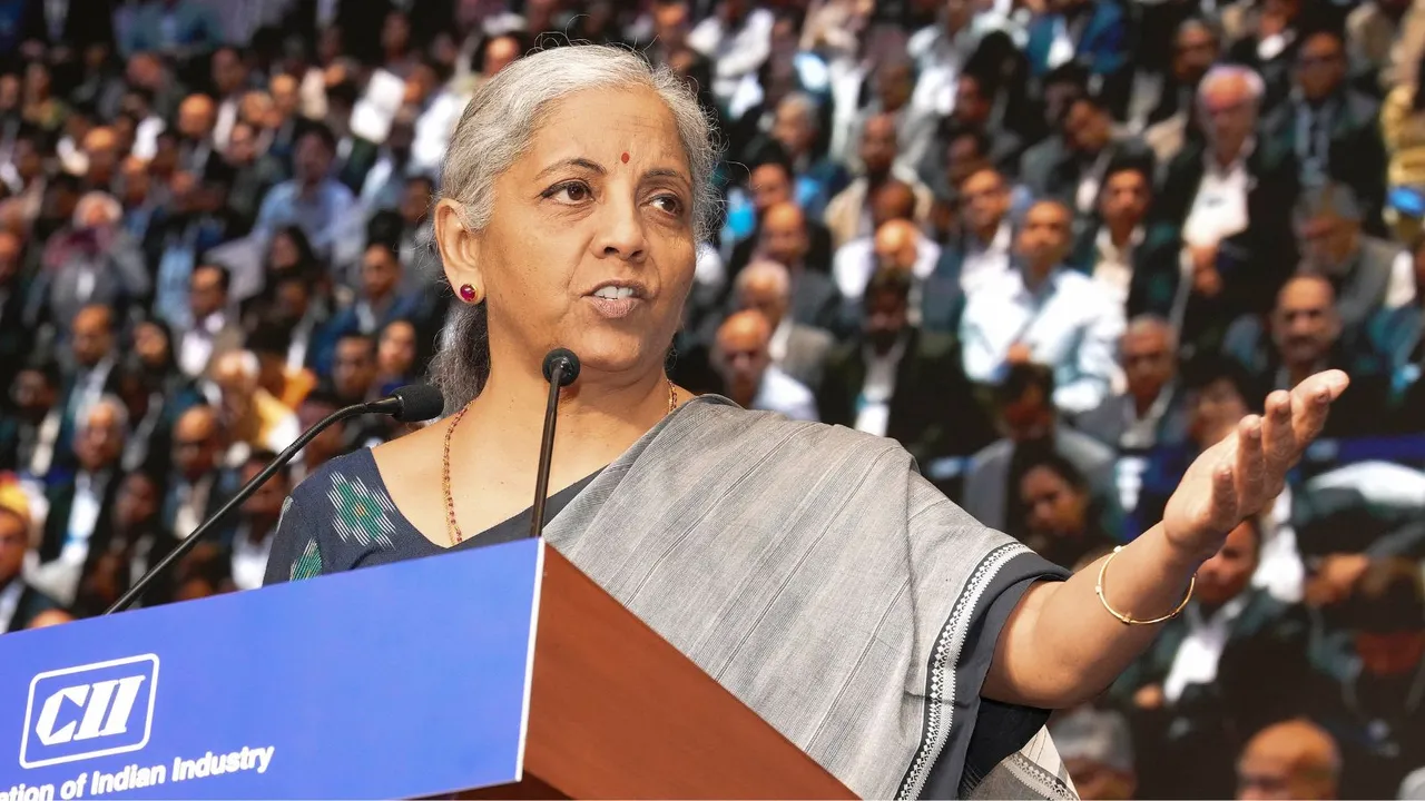 India needs to focus on manufacturing, achieve greater sophistication: Nirmala to Indian Inc