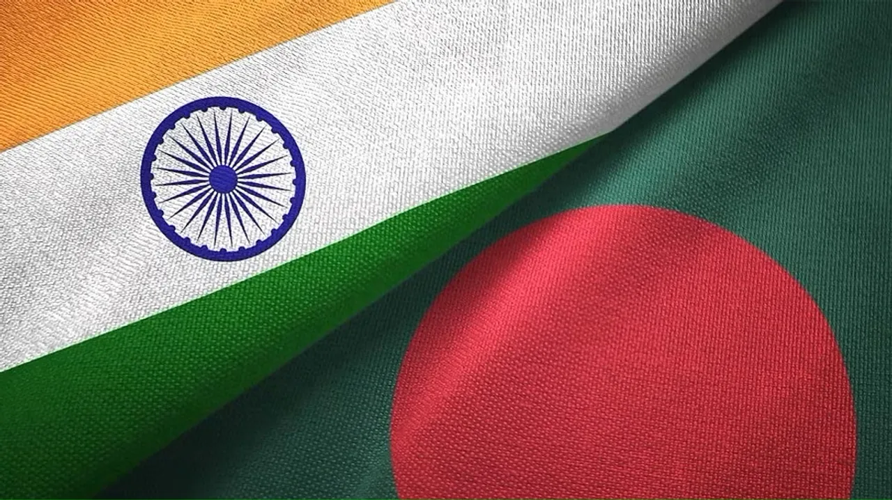 india bangladesh flags