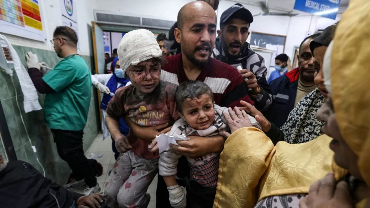 The injured arrive in overcrowded shelters or hospitals with wounds that go untreated for days. Children. Gaza. Israel