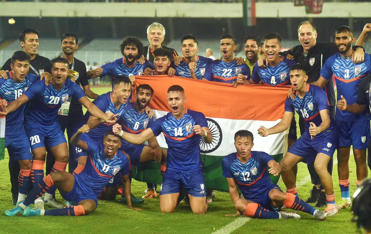 Indian football team rises five places to 101 in latest FIFA rankings