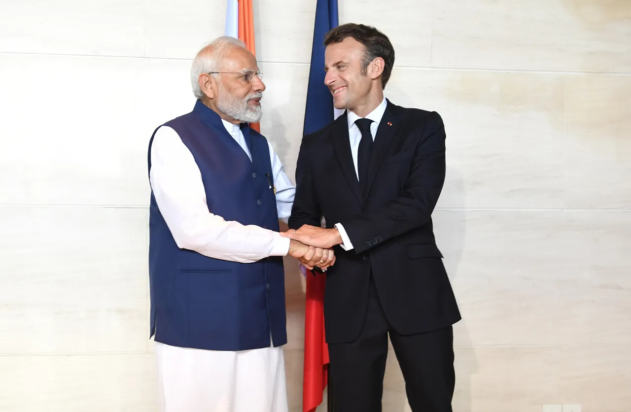 PM Modi held talks with President Macron on sideline of G20 Summit