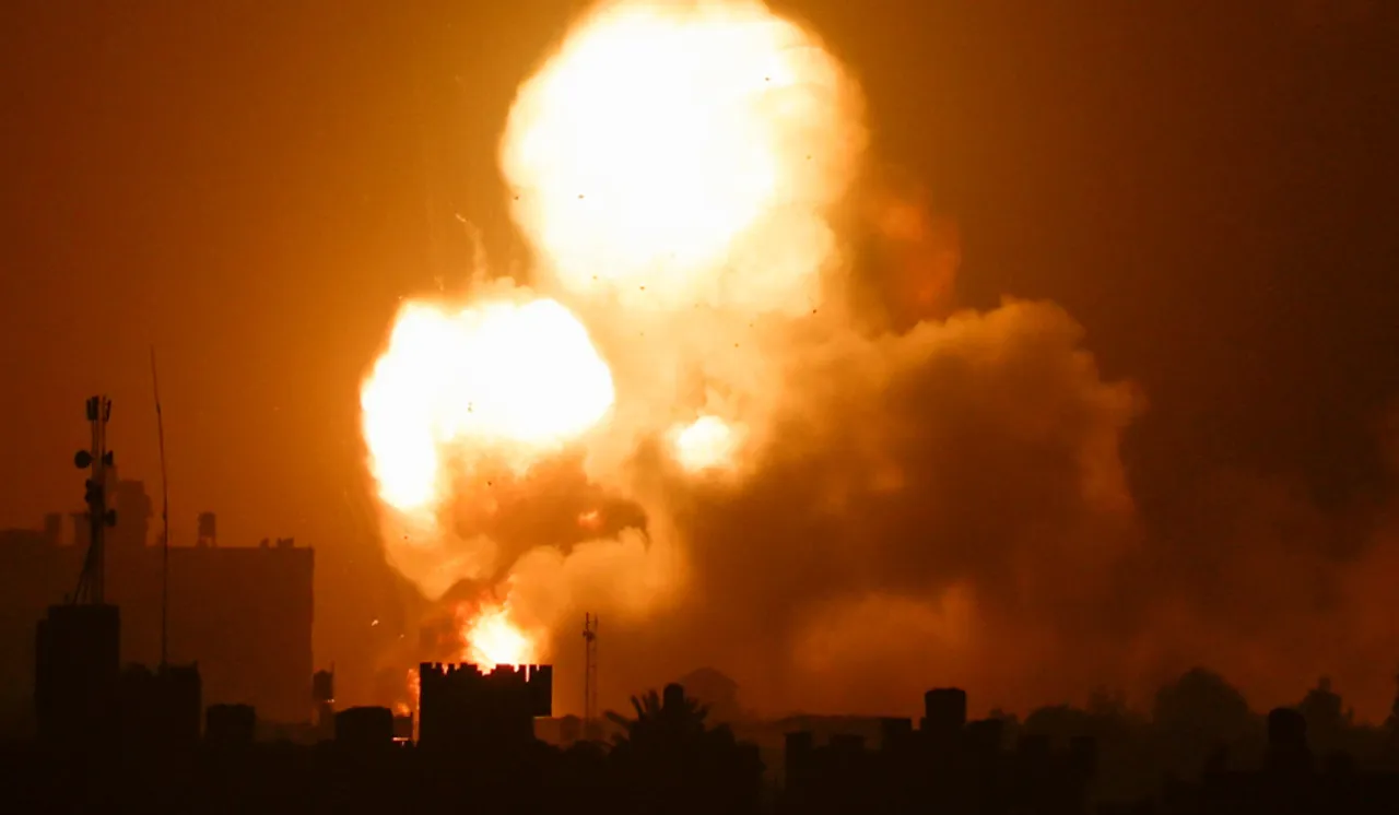 Isreal attacks Hamas facility in Gaza