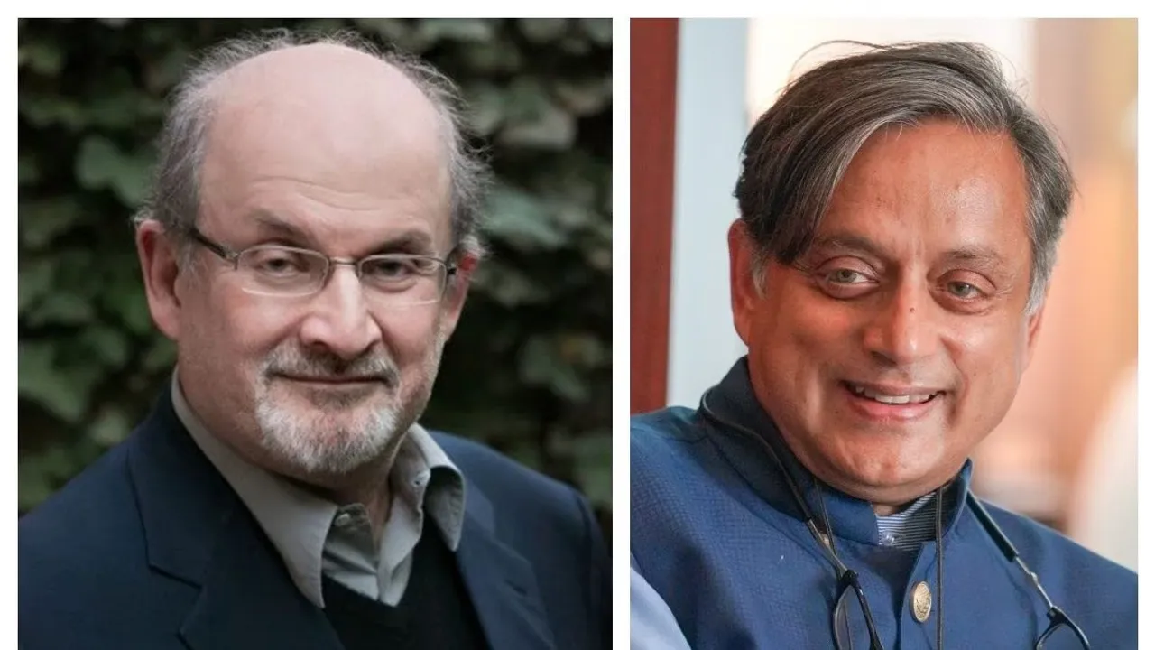 Salman Rushdie Shashi Tharoor
