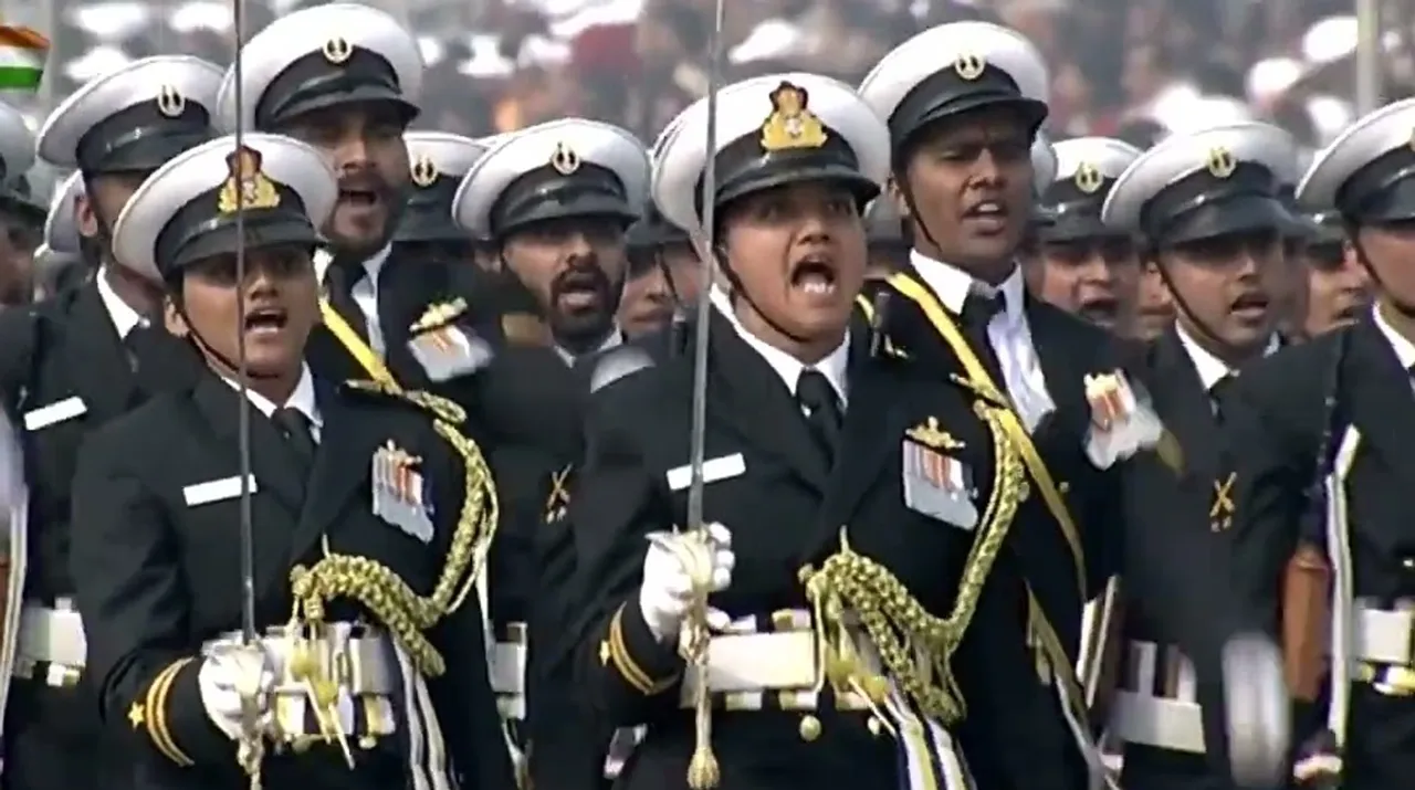 Indian Coast Guard Marching Contingent