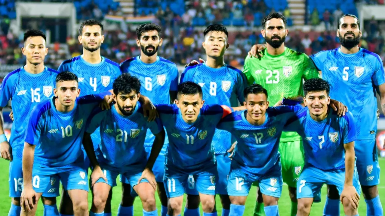 Indian football team drops four places, check latest ranking