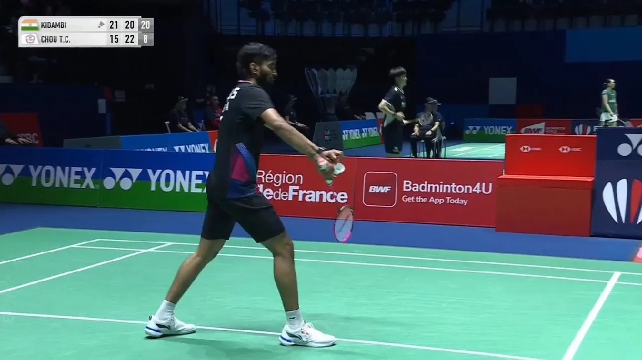 Kidambi Srikanth stuns Chou Tien Chen, HS Prannoy loses in French Open opener