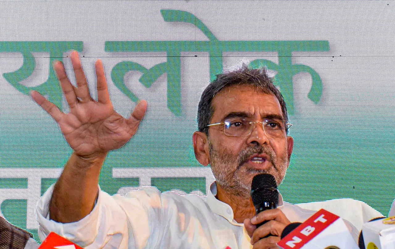 Upendra Kushwaha quits JD(U) again, floats yet another party