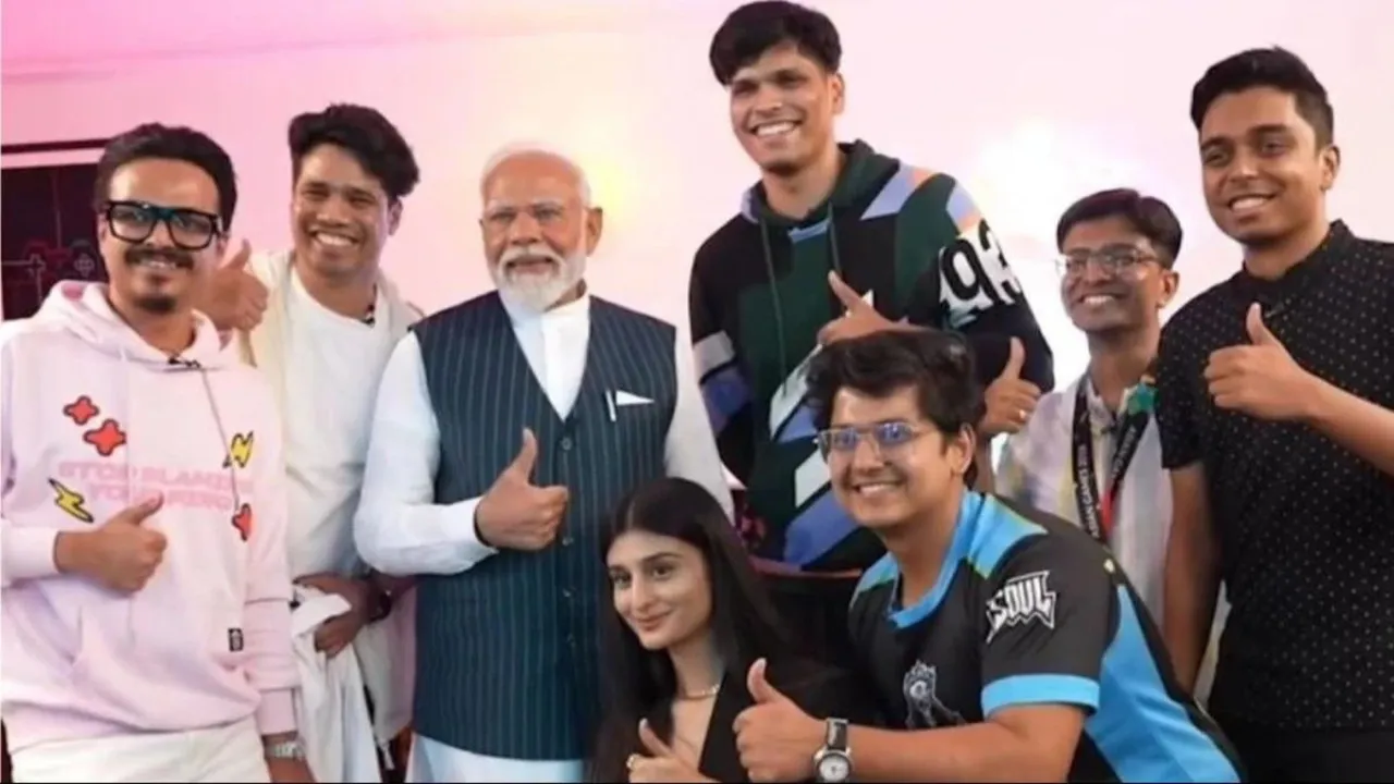 PM Modi interacts with country's top gamers