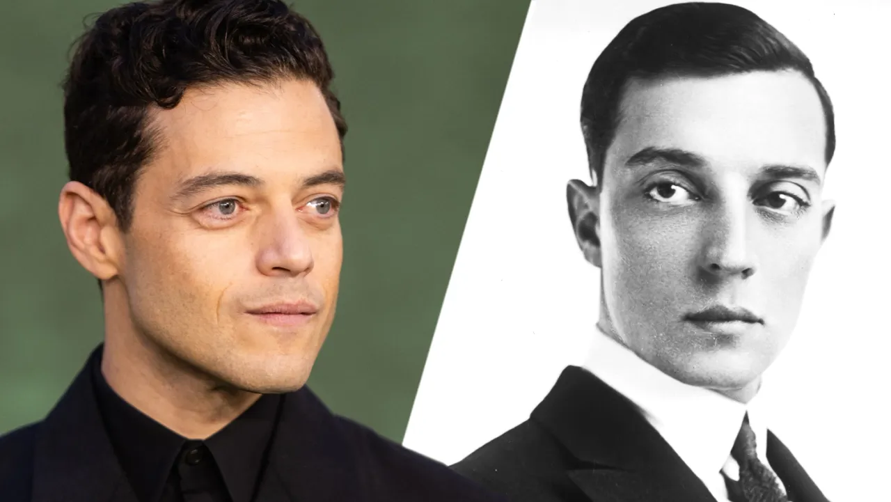 Rami Malik Buster KEaton