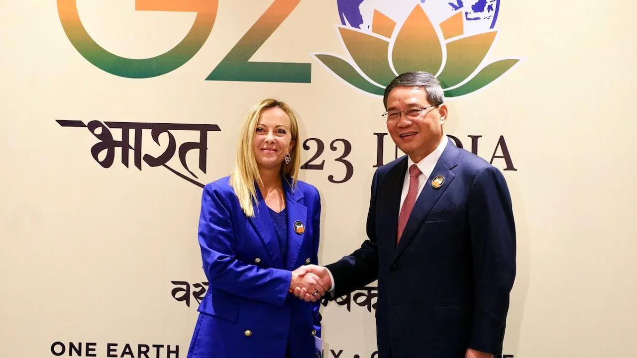 Li meets Meloni on G20 sidelines amid Italy's plans to pull out of BRI