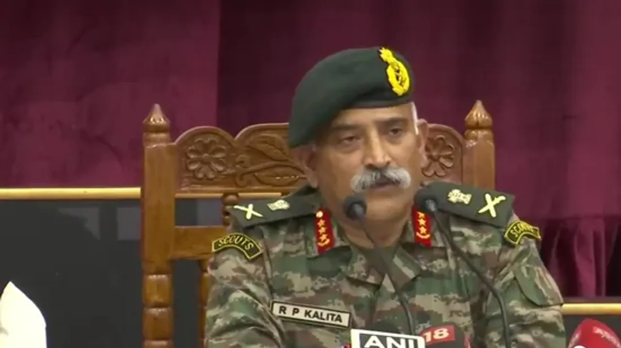 Lt Gen R P Kalita Eastern Army Command