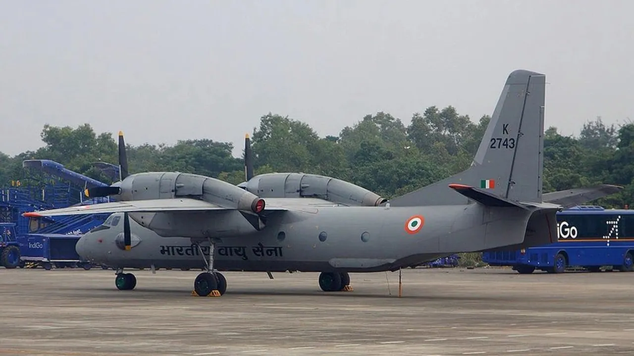 IAF's AN-32 aircraft