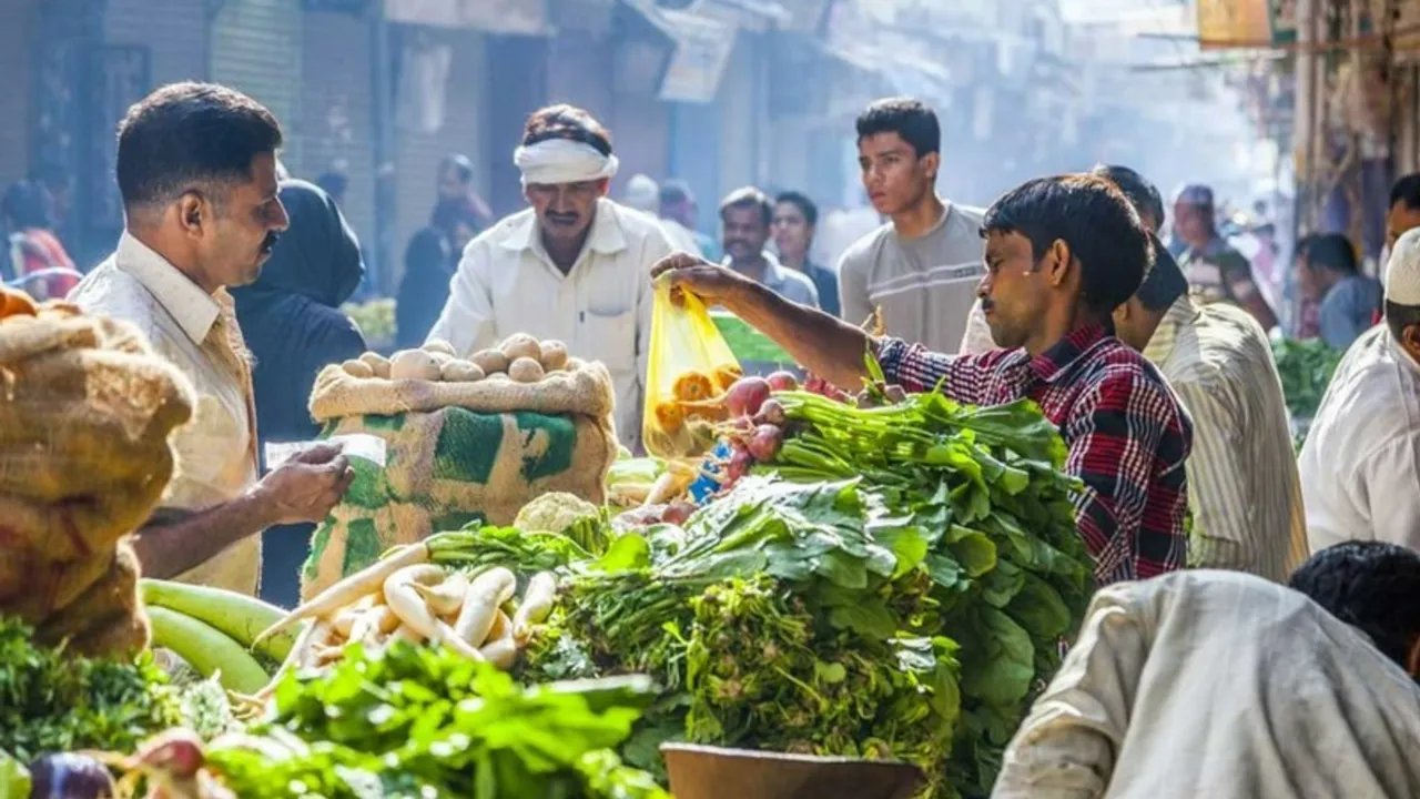 street vendors, Vegetables