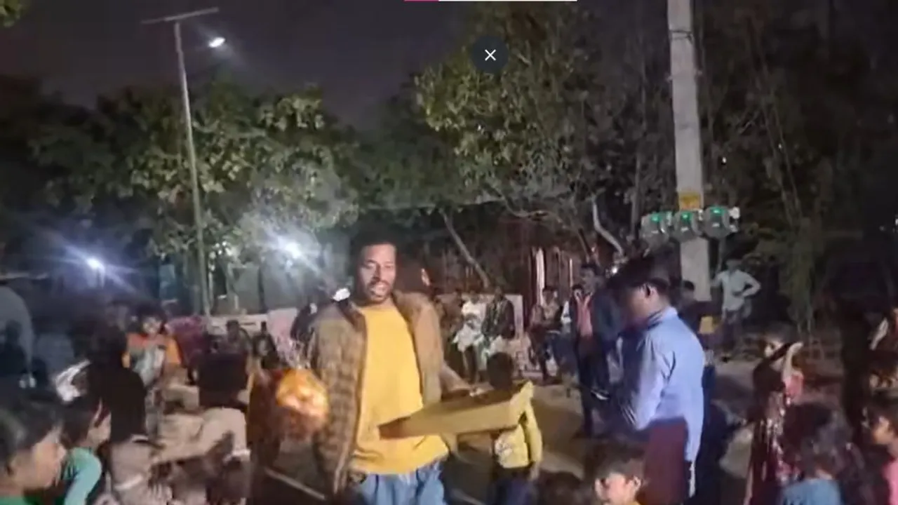 Hindu Pakistani refugees at Adarsh Nagar celebrate after implementation of CAA