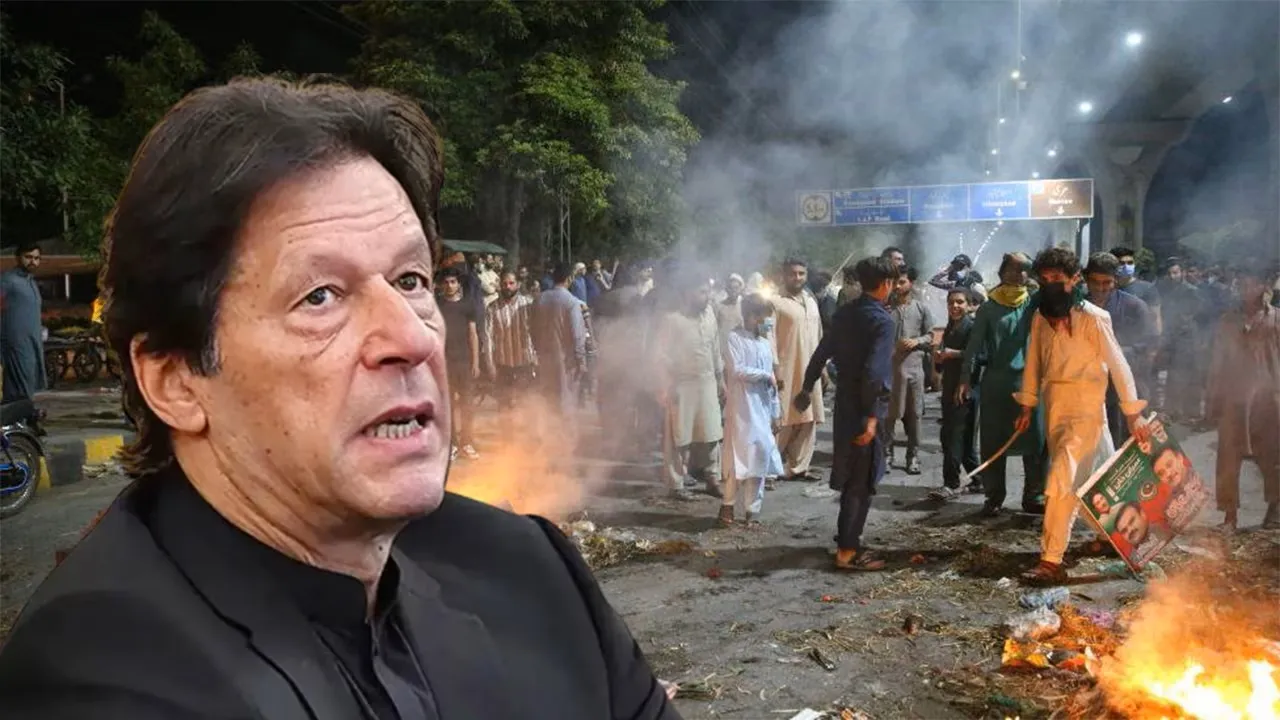 Imran Khan PTI Protest Pakistan