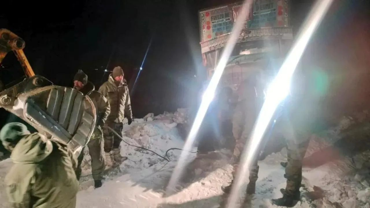 Army rescues 80 people stranded amid snowfall in Ladakh