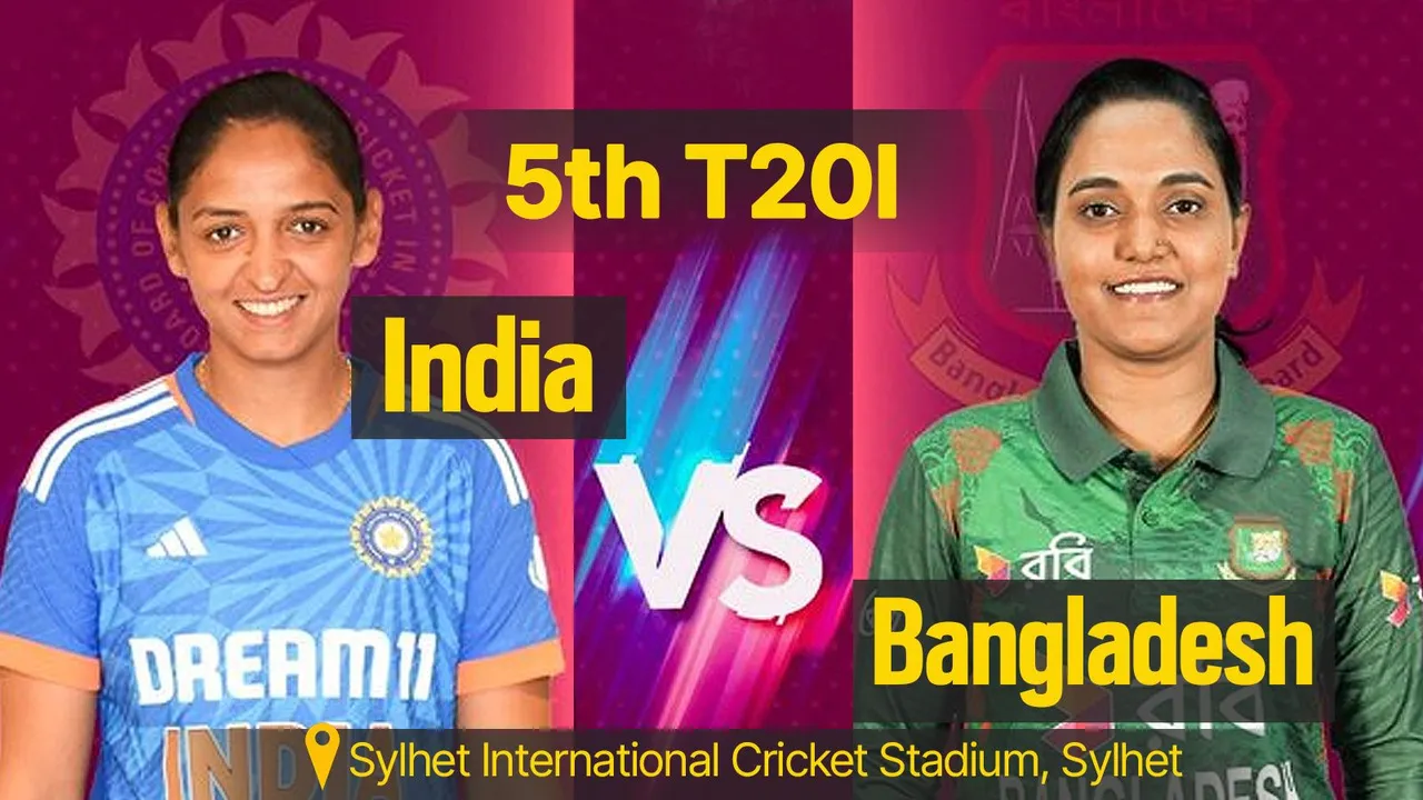 India Women post 156/5 against Bangladesh in 5th T20I