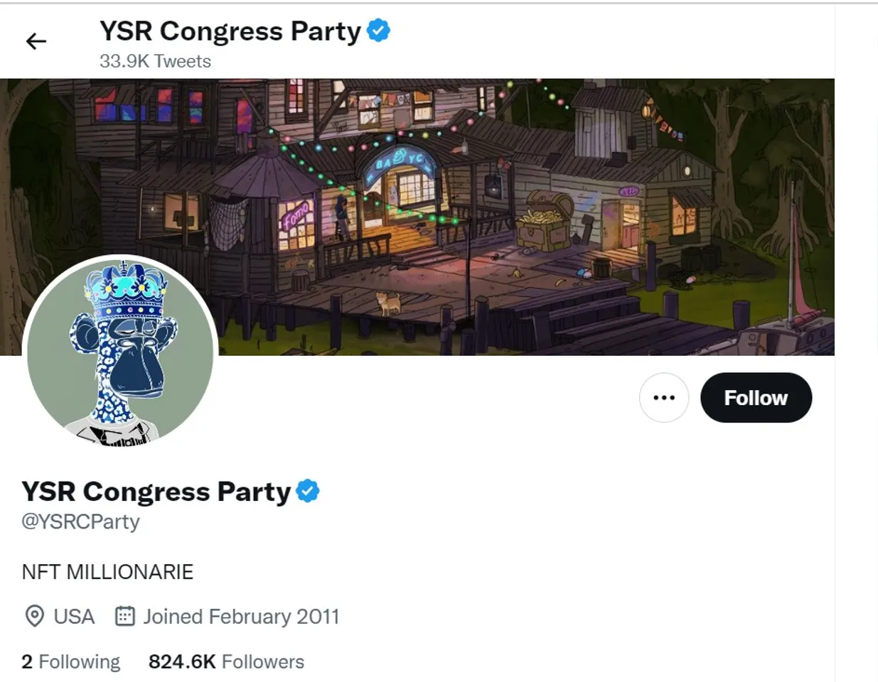 YSR Congress Twitter
