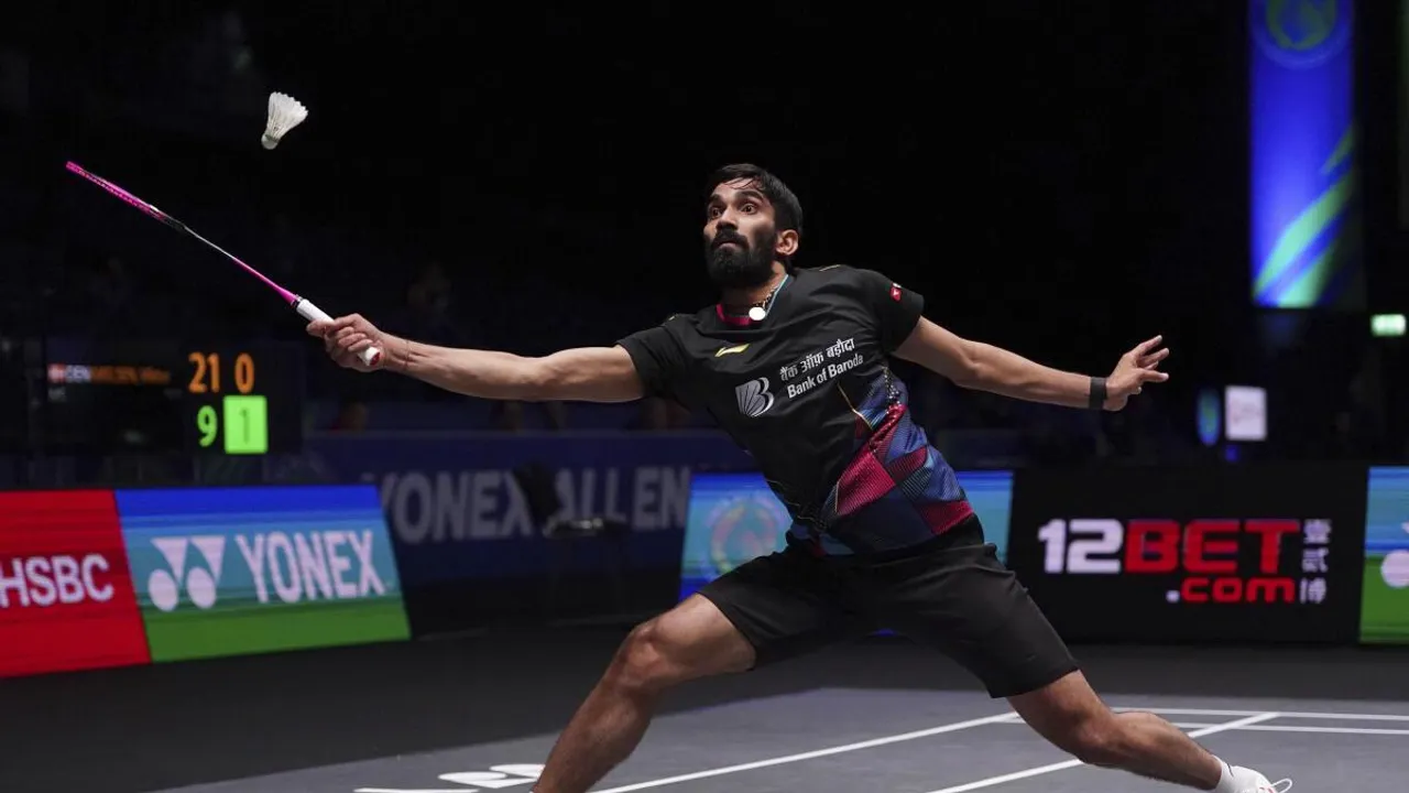 Kidambi Srikanth advanced to the quarterfinals of the Swiss Open
