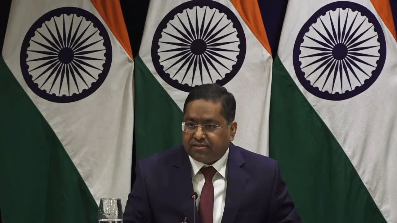 MEA India spokesperson Randhir Jaiswal