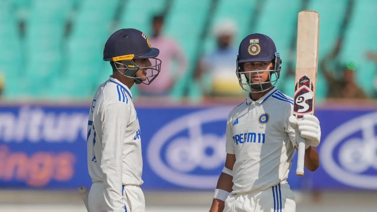 Gill, Jaiswal power India to position of strength, hosts lead by 440 runs