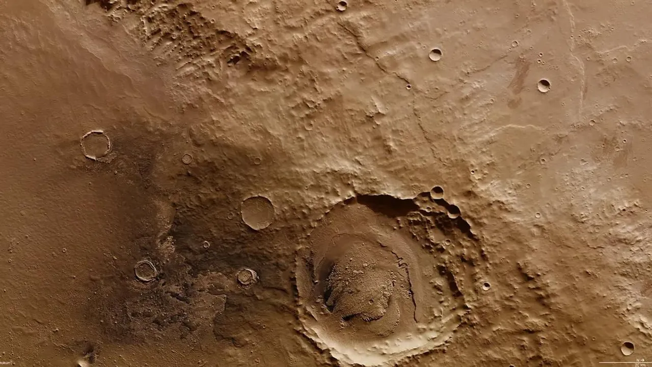 Mars crust