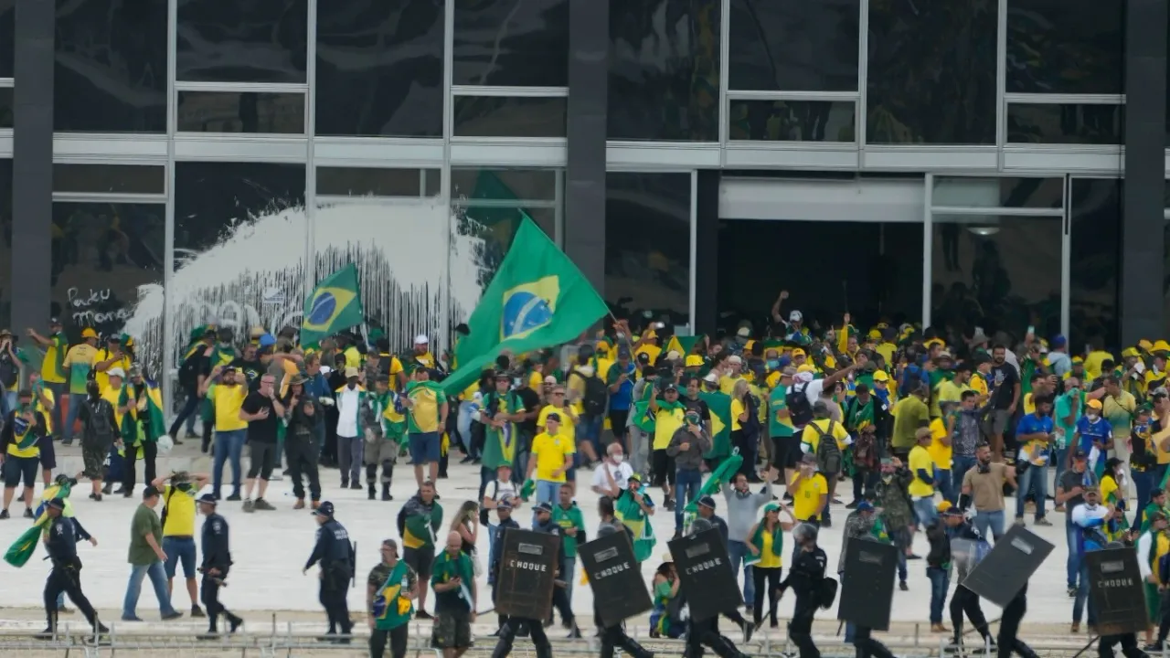 Brazil Protest Congress Bolsonaro