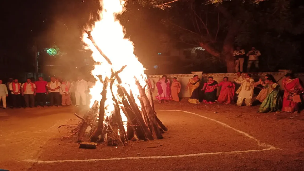 Bhogi celebrated with fervour, piety across Andhra Pradesh