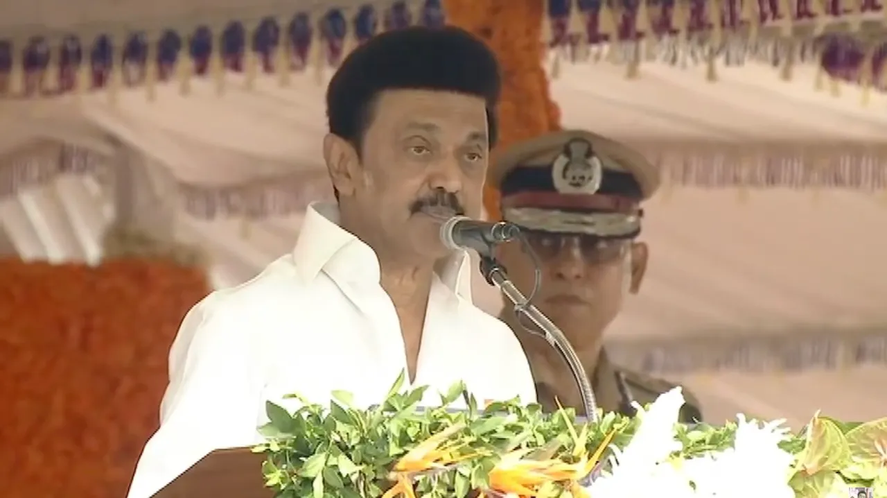 MK Stalin delivers speech on Independence Day