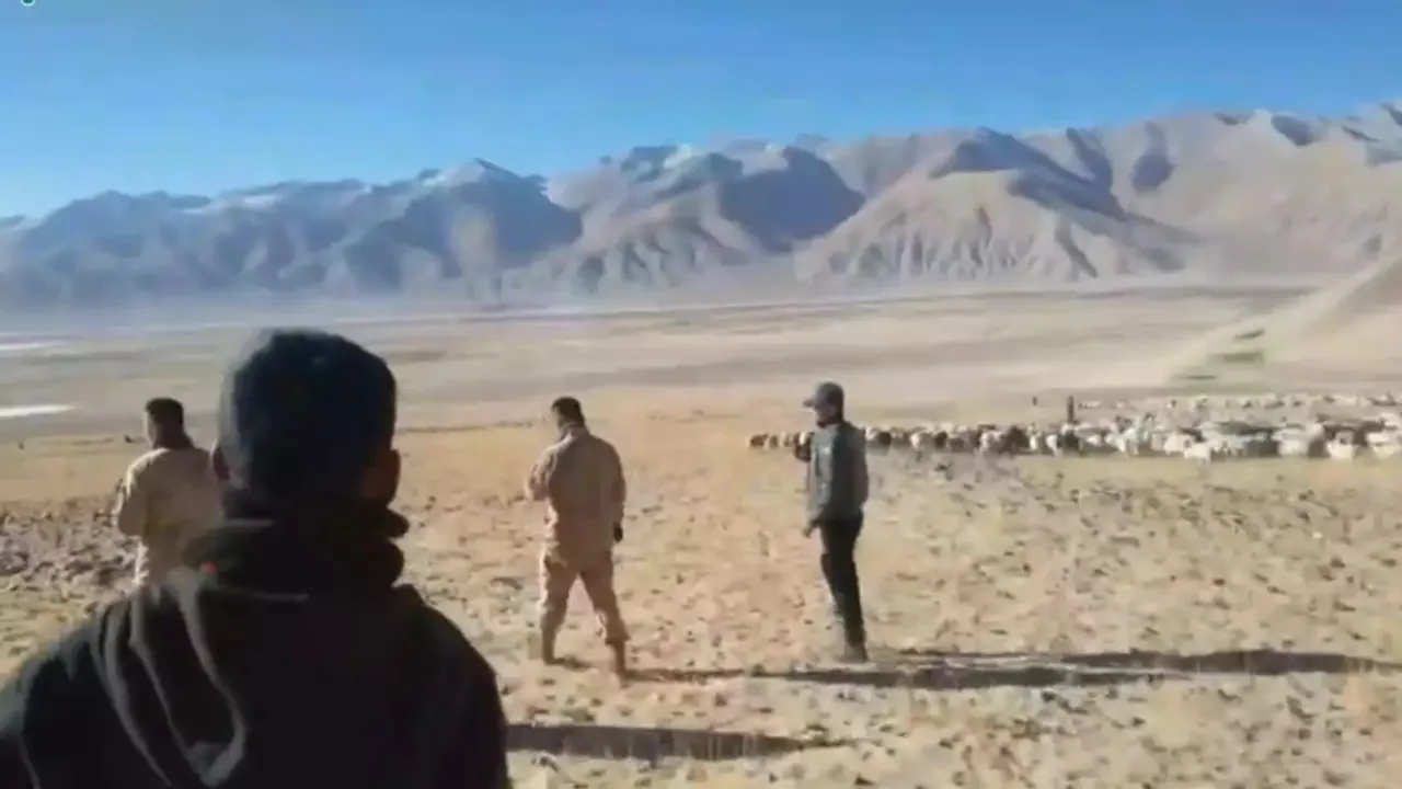 Indian graziers confront Chinese soldiers in Ladakh