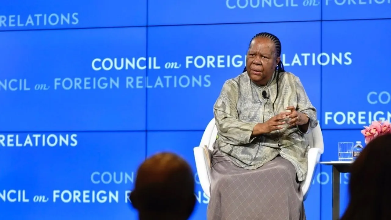 South Africa's foreign minister Naledi Pandor