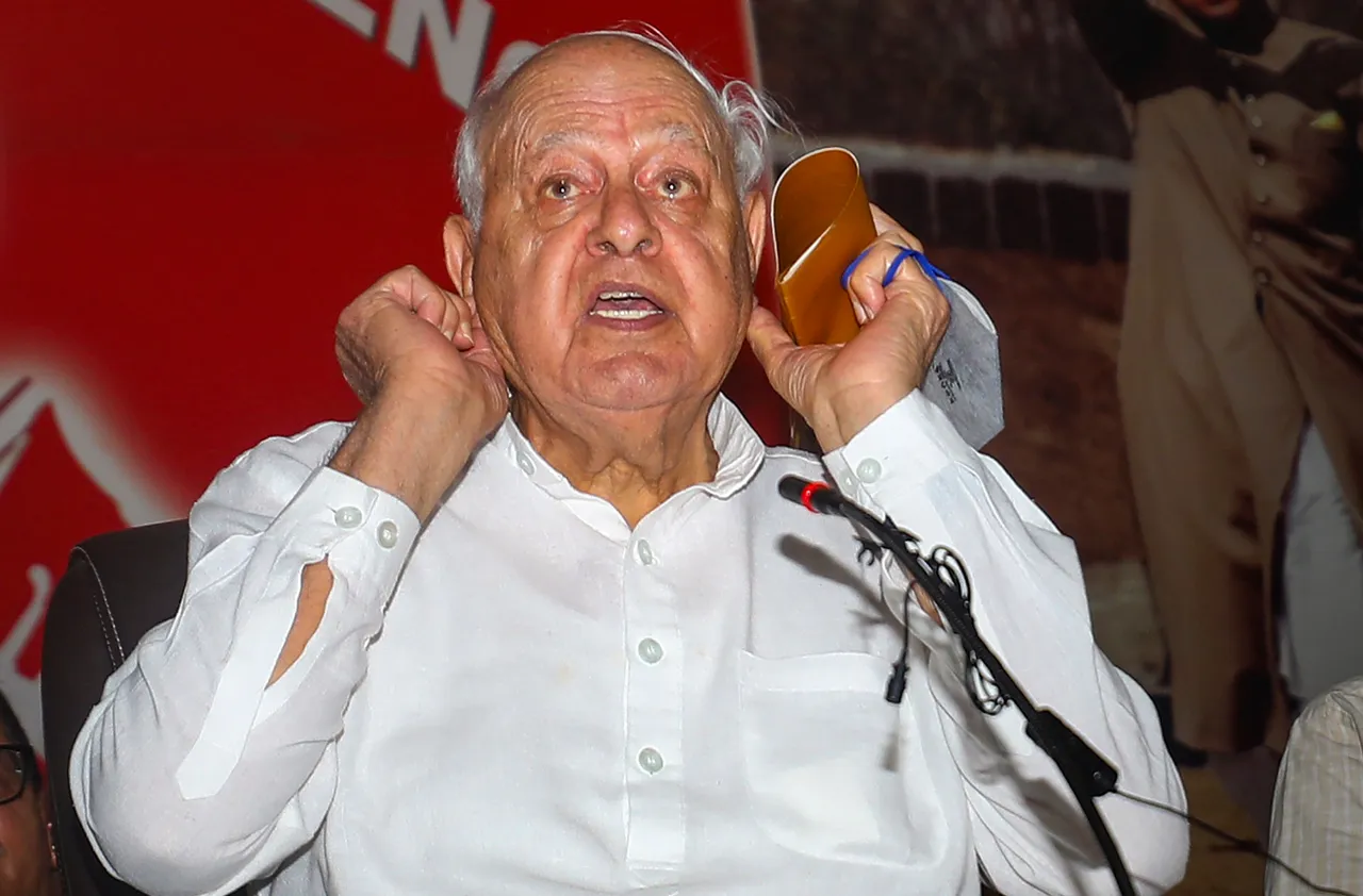 Jammu and Kashmir JKNC Farooq Abdullah