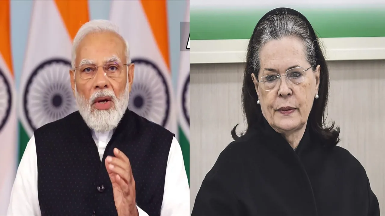 Narendra Modi Sonia Gandhi manipur