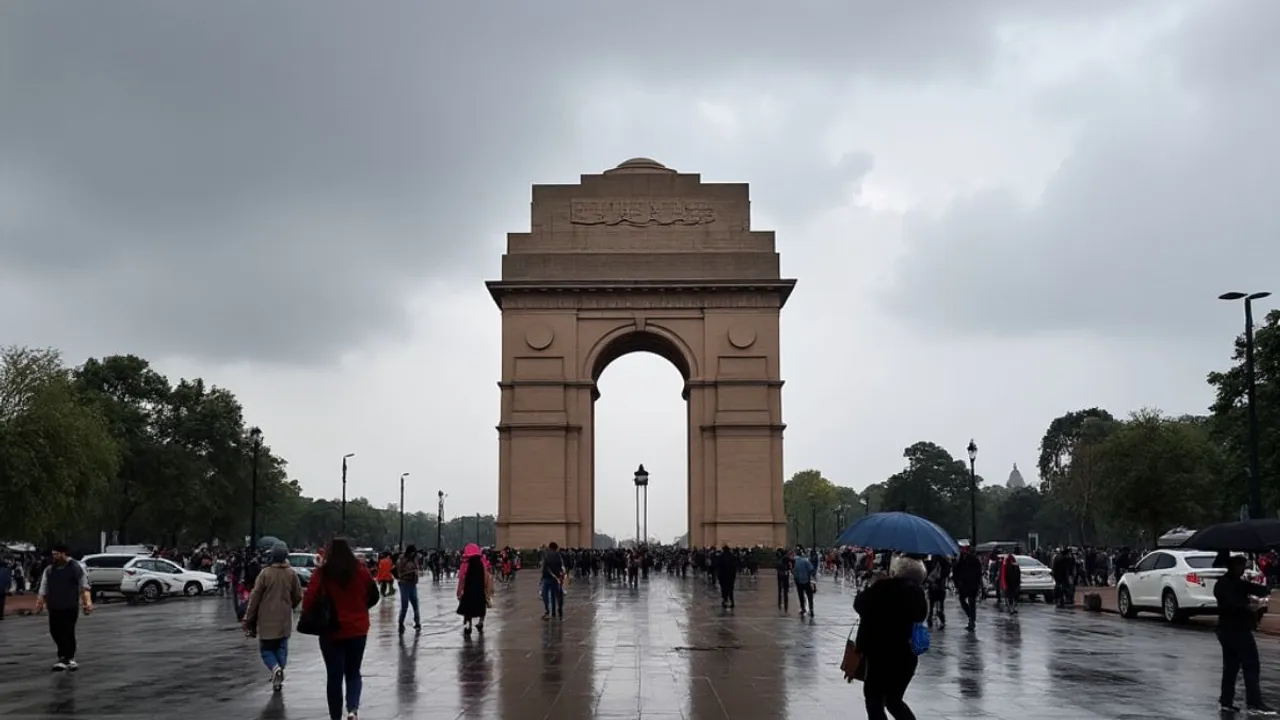 Delhi Weather Delhi Rains monsoon