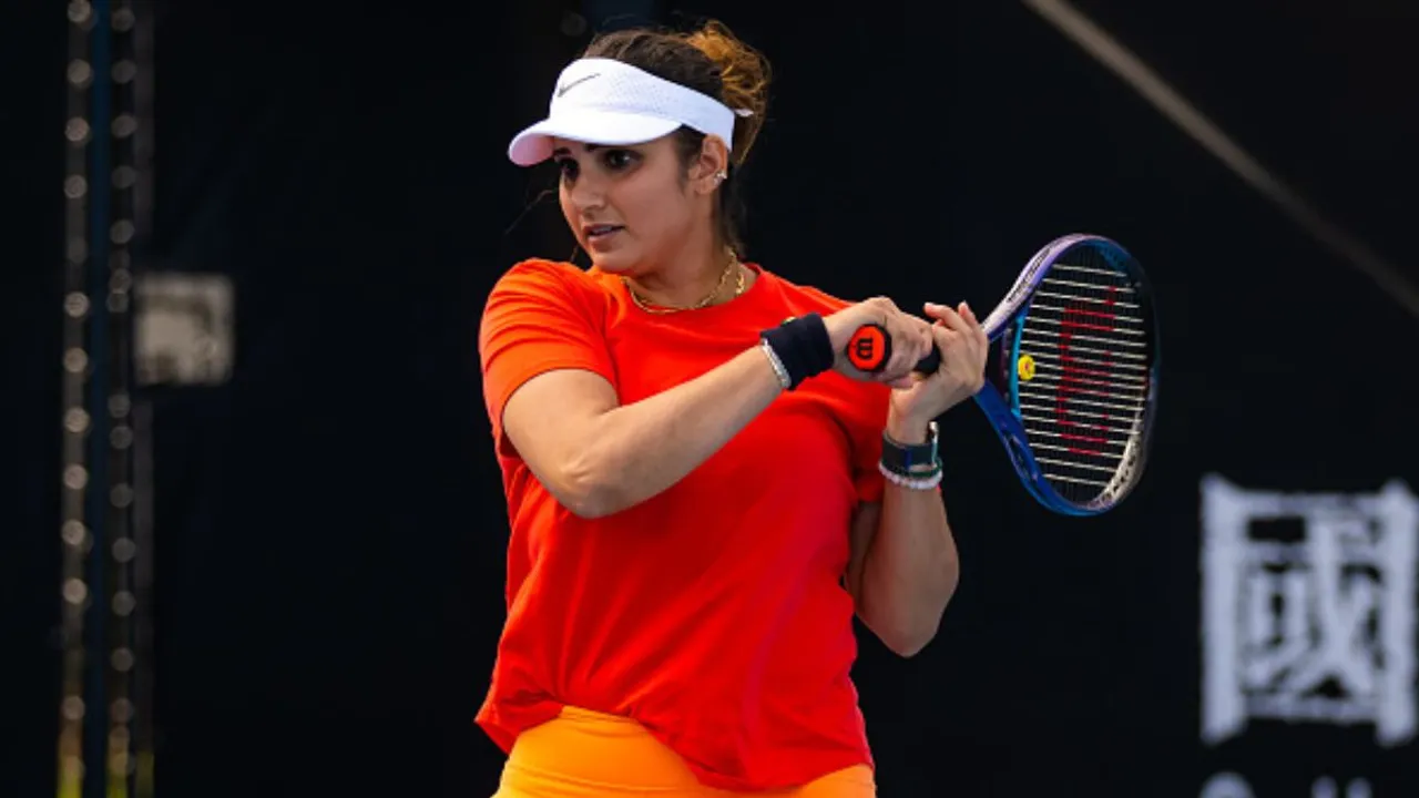 Sania Mirza Tennis Abu Dhabi