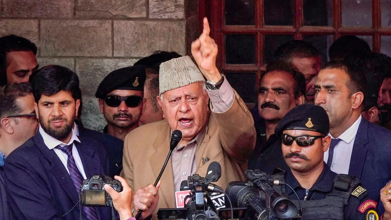 National Conference President Farooq Abdullah (File image)