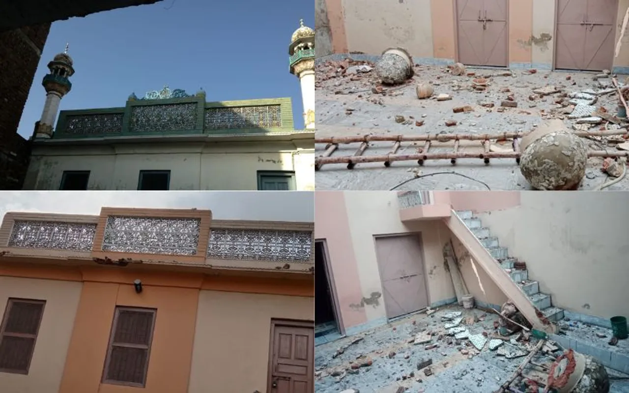 Pak police demolish minarets of Ahmadi worship place in Punjab province