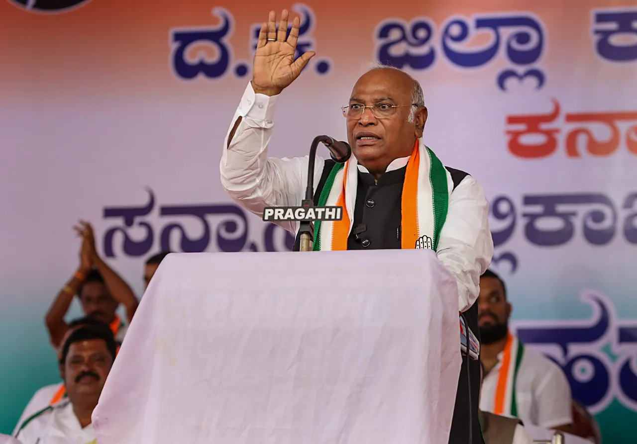 Mallikarjun Kharge in Karnataka elections