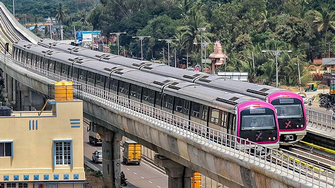 Bangalore Metro Namma Metro Purple Line
