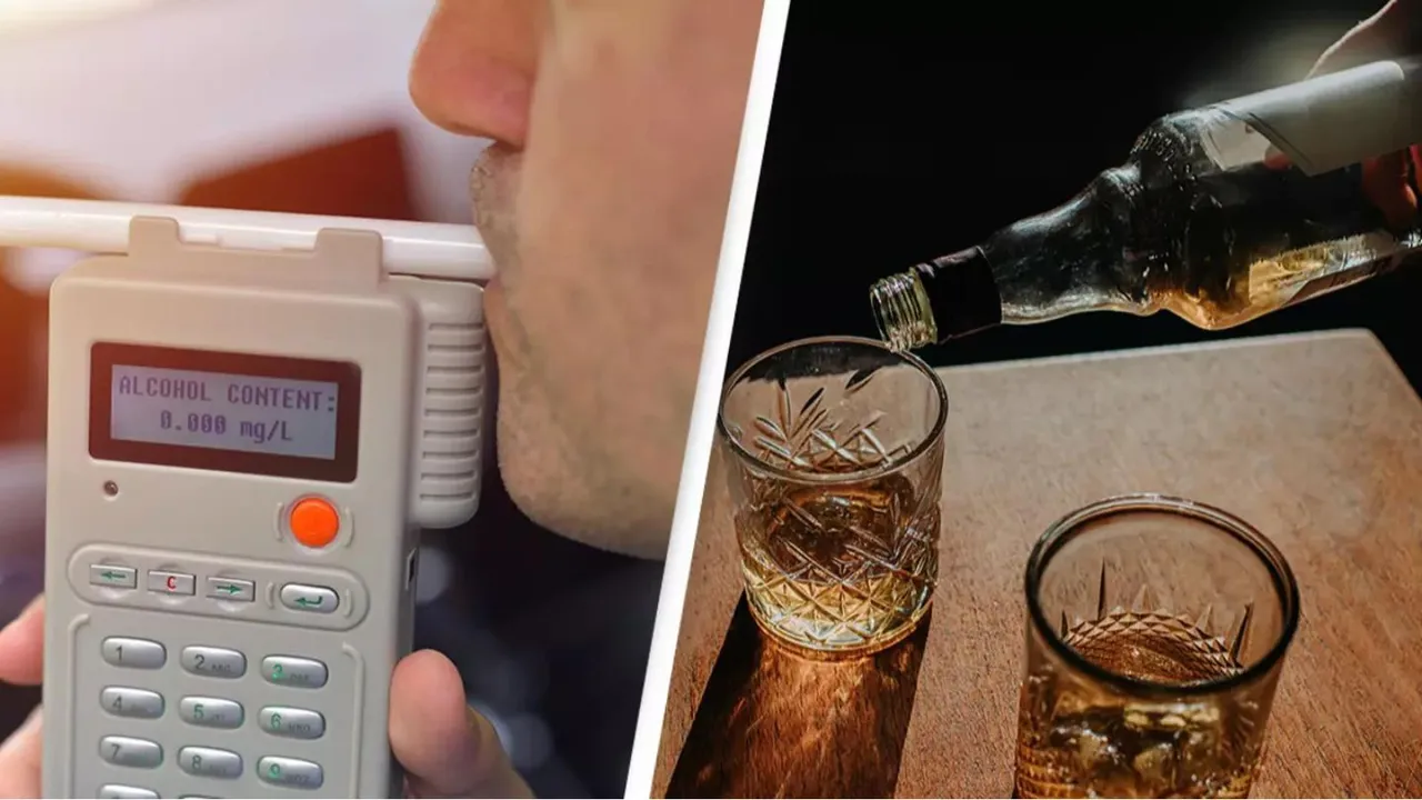 Drunk Driving Breathalyser Alchohol Test