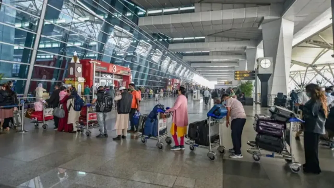 Delhi IGI airport Departure