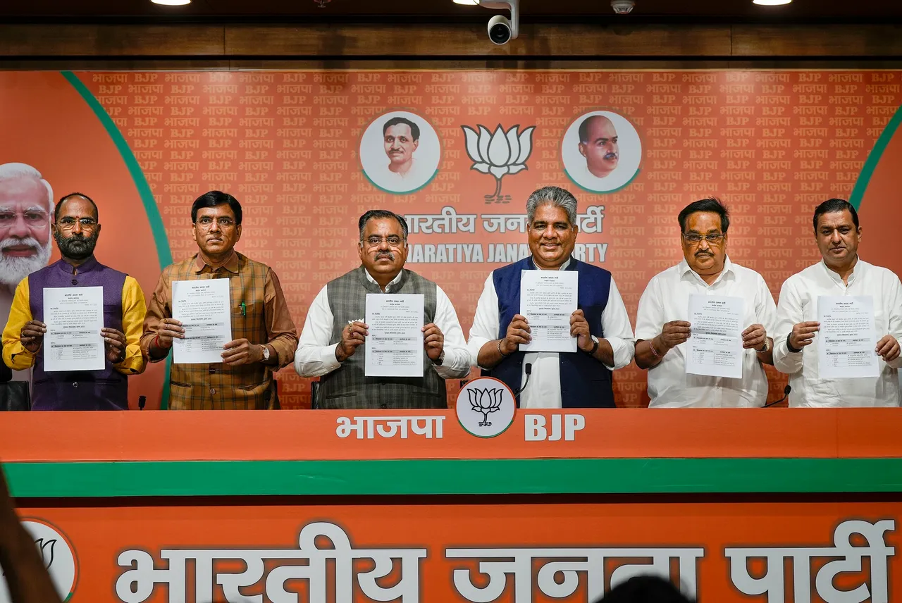 Morbi MLA among 5 ministers denied ticket in BJP's 1st list in Gujarat