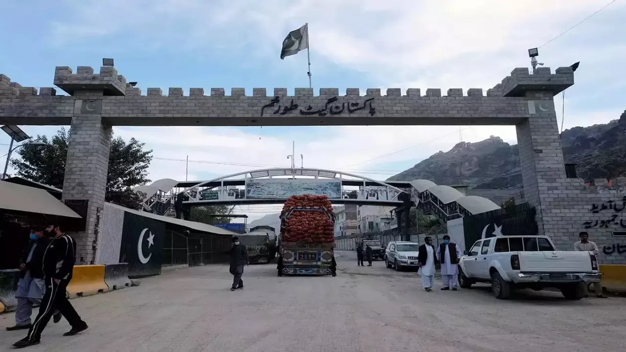 Pakistan and Afghanistan Torkham Border