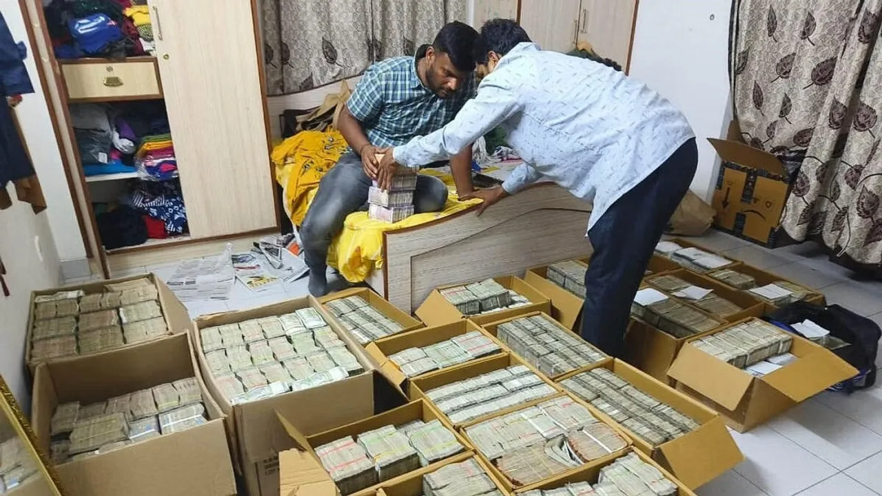 Karnataka raids: Rs 94 cr cash, jewellery seized after IT searches govt contractors, realty developers