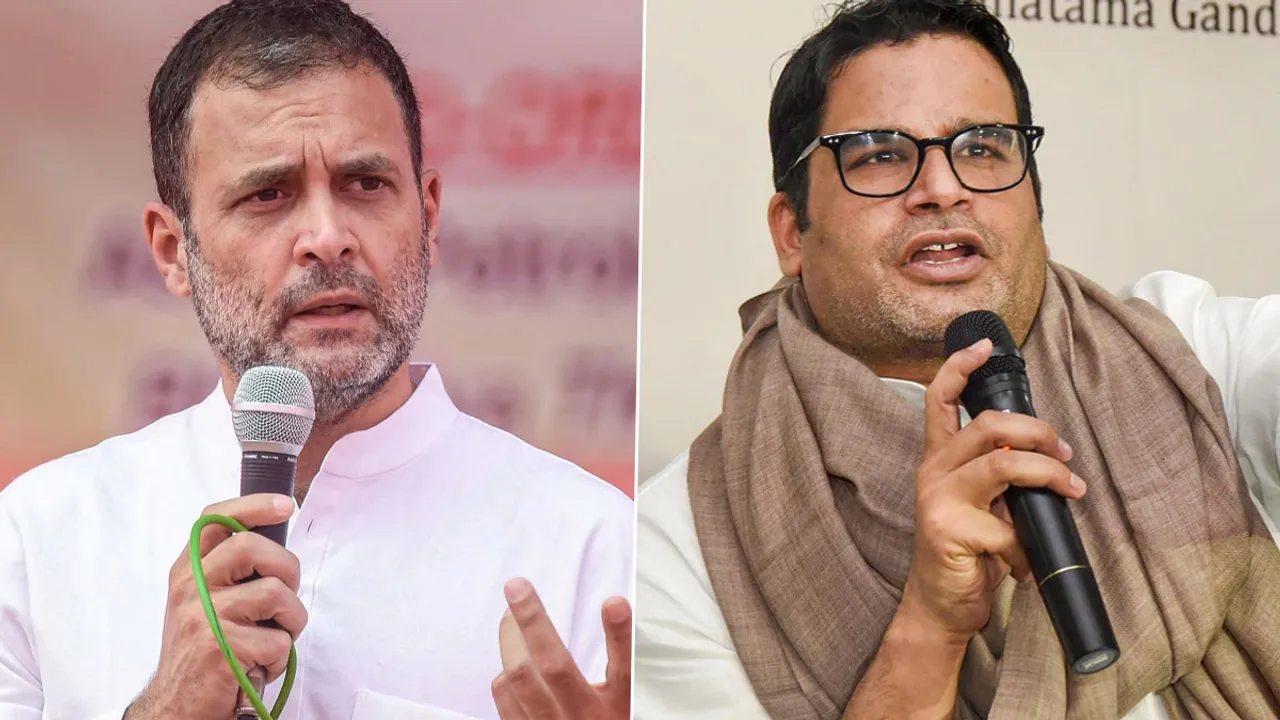 prashant kishor rahul gandhi