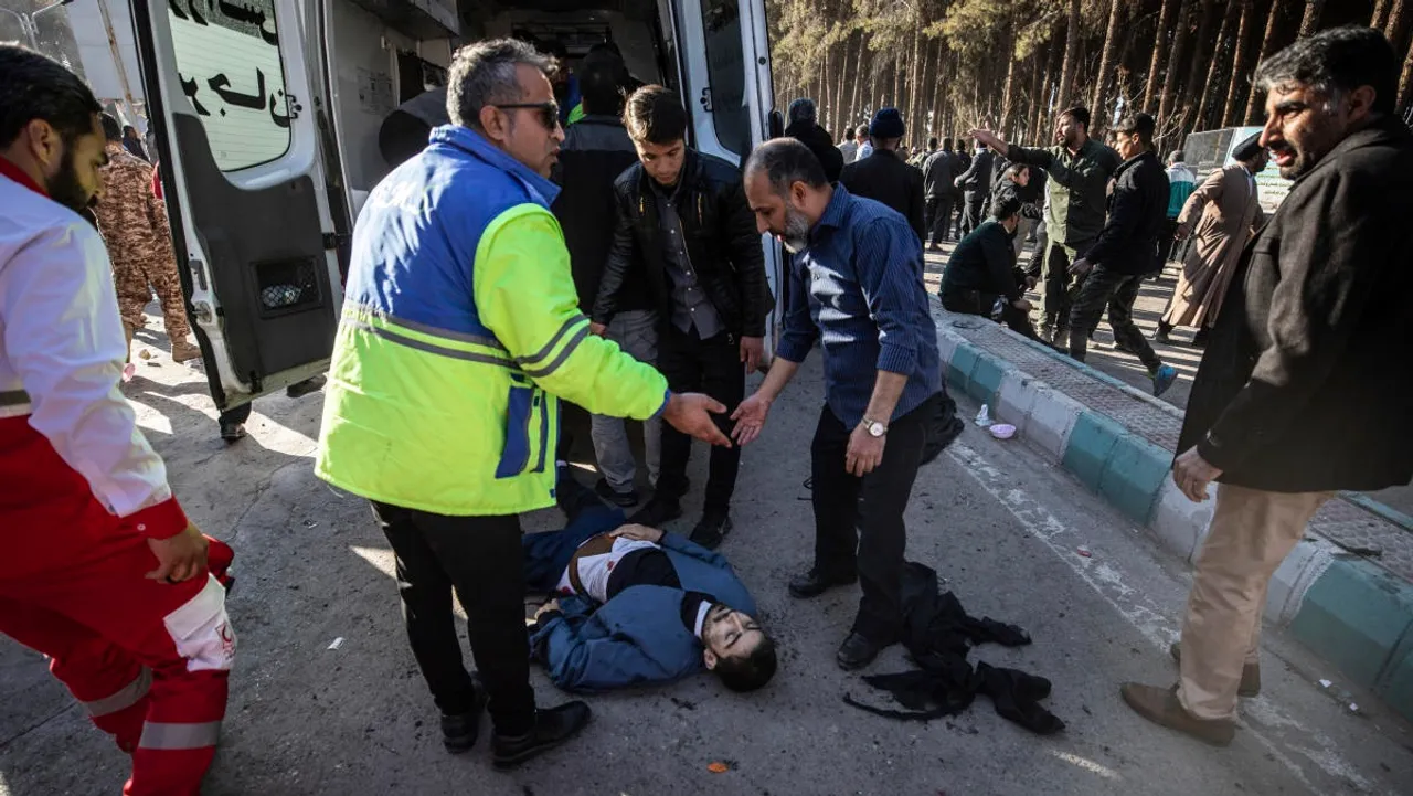 At least 103 people killed, 188 wounded in deadly blasts at slain commander Soleimani's memorial in Iran