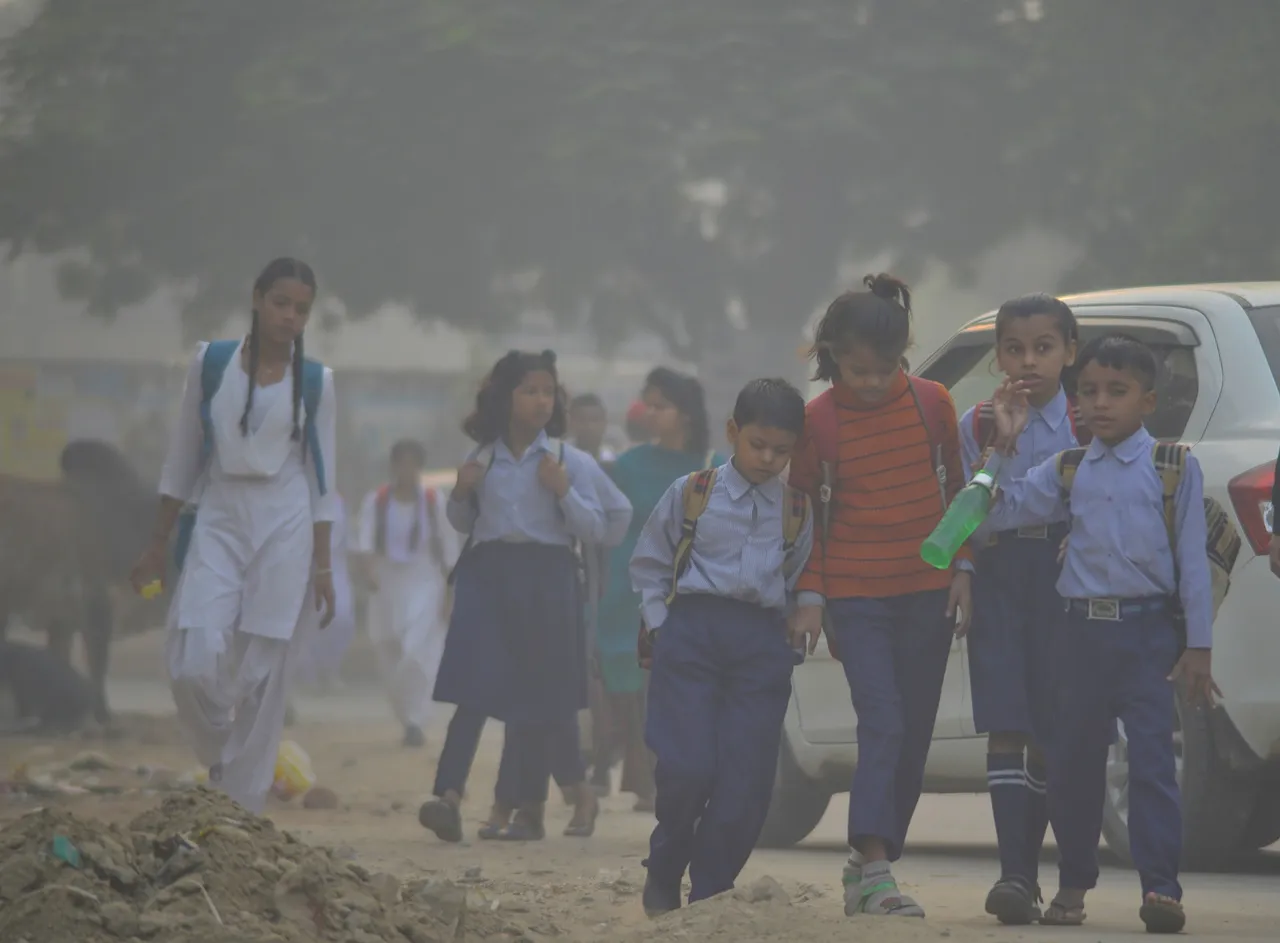 Delhi Air Pollution School