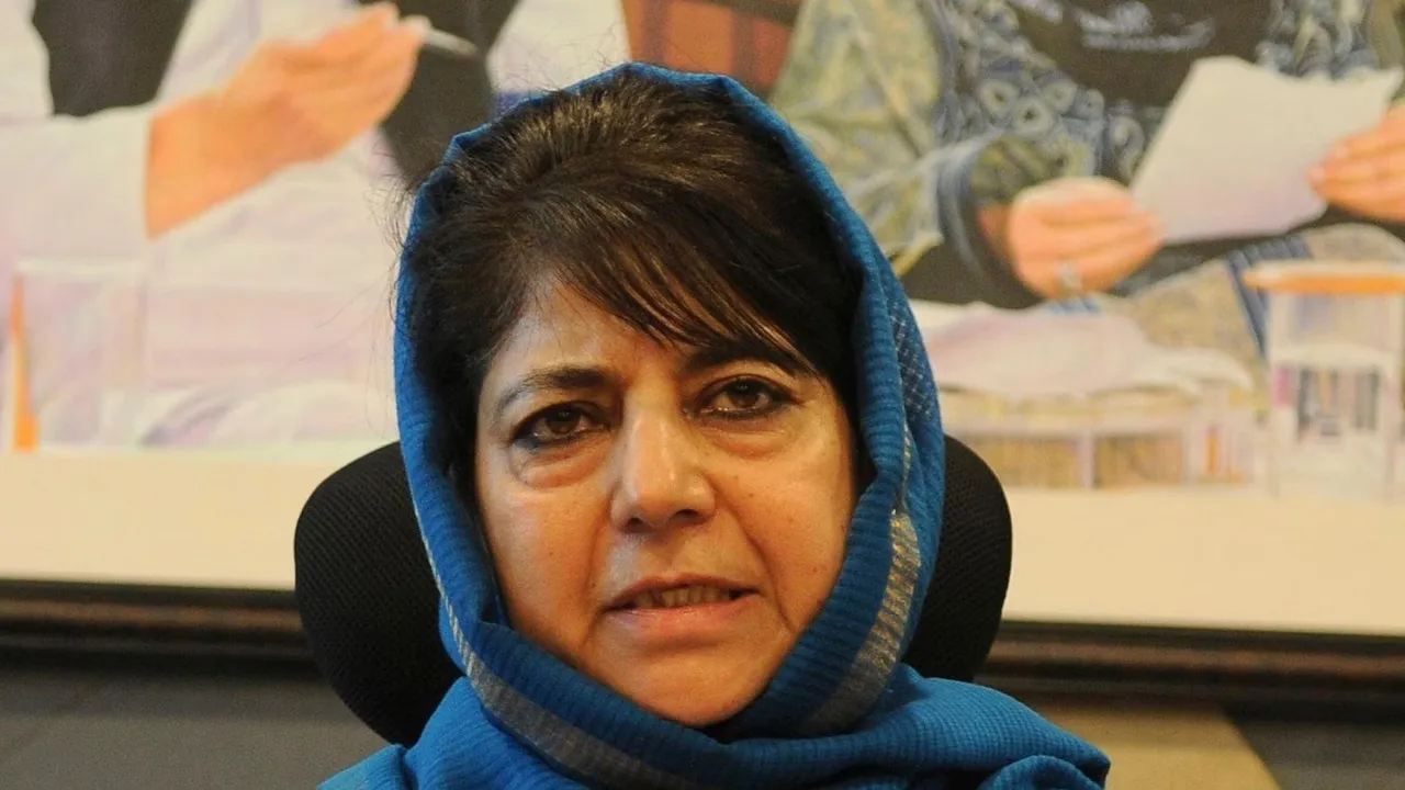 Mehbooba Mufti slams arrest of 7 students in UAPA case for cheering Australia's win
