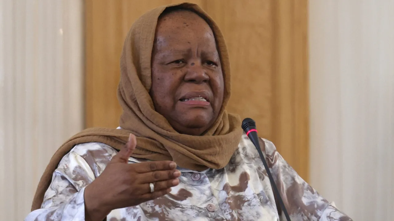 South African foreign minister Naledi Pandor