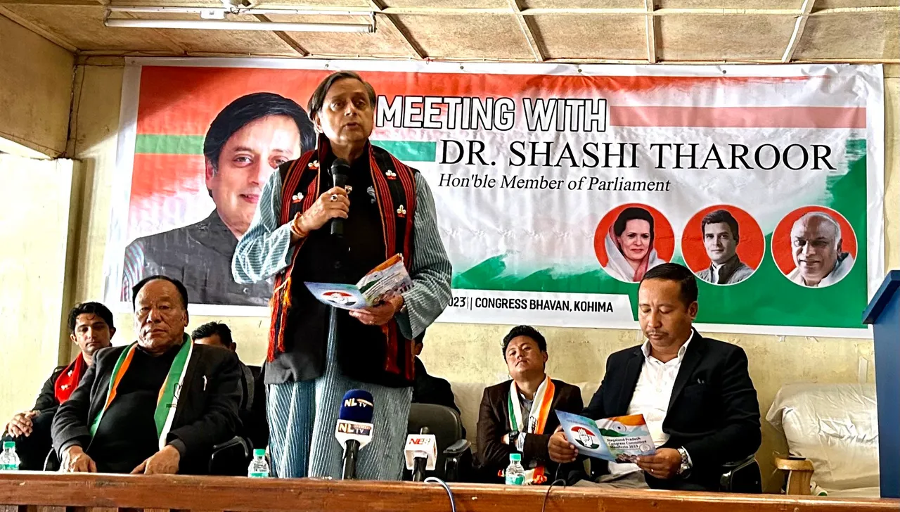Shashi Tharoor Nagaland